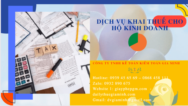 Dịch vụ báo cáo thuế cho hộ kinh doanh cá thể tại Thành Phố Hà Nội
