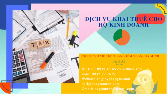 Dịch vụ báo cáo thuế cho hộ kinh doanh cá thể tại Thừa Thiên Huế