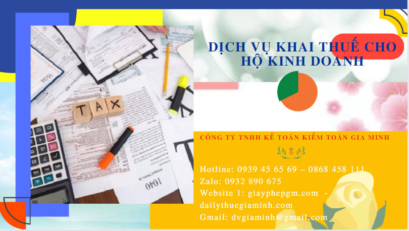 DỊCH VỤ KHAI THUẾ CHO HỘ KINH DOANH TP HƯNG YÊN 4 Dịch vụ báo cáo thuế cho hộ kinh doanh cá thể tại TP Hưng Yên