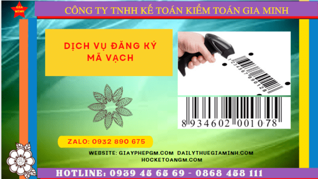 Dịch vụ đăng ký mã vạch trọn gói tại Đắk Lắk