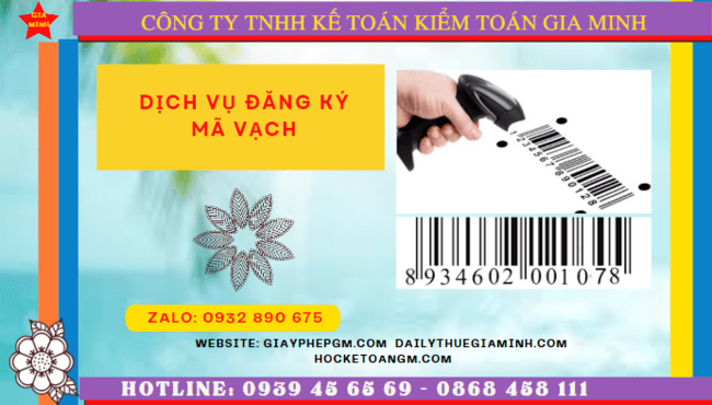 DỊCH VỤ ĐĂNG KÝ MÃ VẠCH TẠI BÌNH THUẬN TRỌN GÓI 4 Dịch vụ đăng ký mã vạch trọn gói uy tín giá rẻ tại Bình Thuận