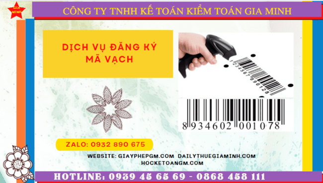 Dịch vụ đăng ký mã vạch trọn gói uy tín giá rẻ tại Đắk Lắk