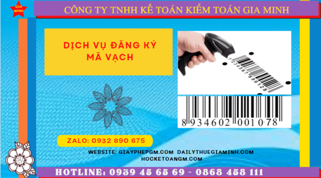 DỊCH VỤ ĐĂNG KÝ MÃ VẠCH TẠI SƠN LA TRỌN GÓI 4 Dịch vụ đăng ký mã vạch trọn gói uy tín giá rẻ tại Sơn La