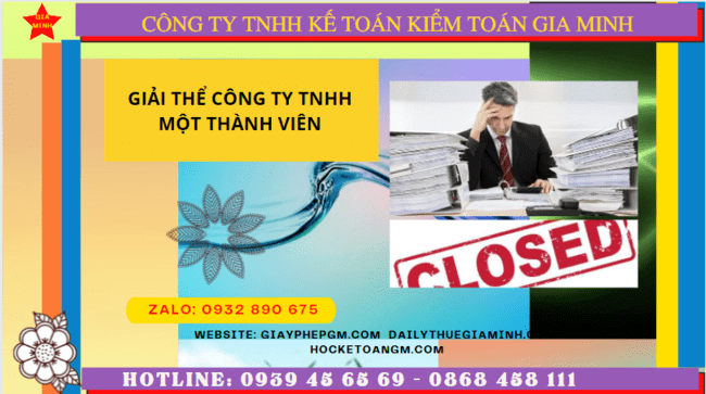 Giải thể công ty tnhh một thành viên tại Bạc Liêu 16 Dịch vụ giải thể công ty tnhh trọn gói tại Bạc Liêu