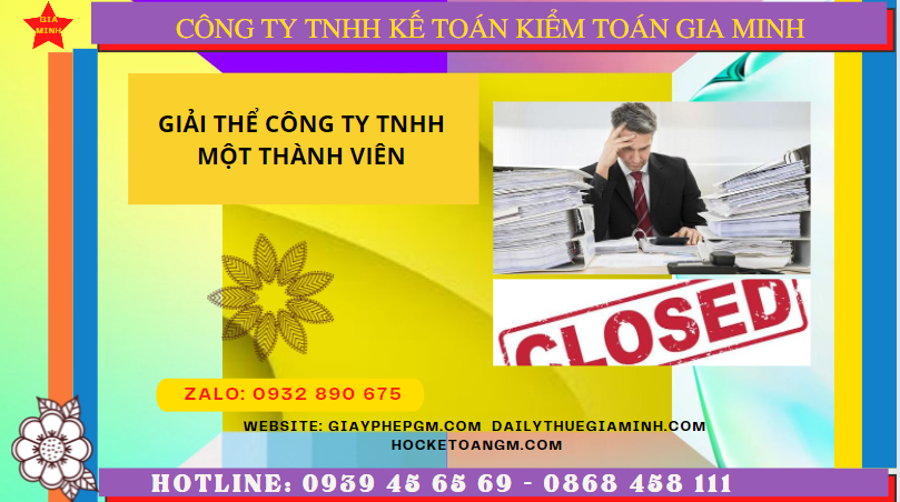 Giải thể công ty tnhh một thành viên tại tp đà nẵng 6 Dịch vụ giải thể công ty tnhh trọn gói tại TP Đà Nẵng