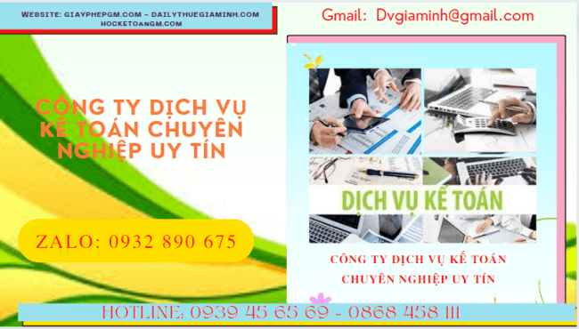 Công ty dịch vụ kế toán chuyên nghiệp uy tín tại Đồng Tháp