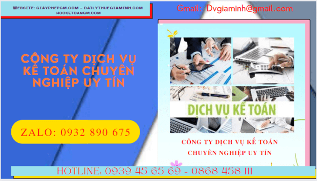 Công ty dịch vụ kế toán chuyên nghiệp uy tín tại Kiên Giang