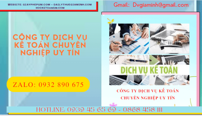 Công ty dịch vụ kế toán chuyên nghiệp uy tín tại Ninh Bình