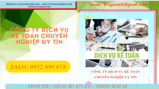 Công ty dịch vụ kế toán chuyên nghiệp uy tín tại Ninh Thuận