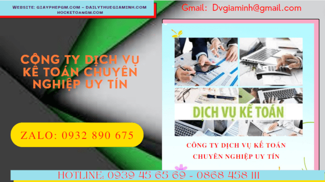 Công ty dịch vụ kế toán chuyên nghiệp uy tín tại Thành Phố Hưng Yên