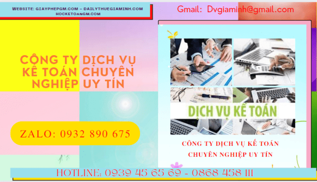 Công ty dịch vụ kế toán chuyên nghiệp uy tín tại Thừa Thiên Huế 6 Công ty dịch vụ kế toán chuyên nghiệp uy tín tại Thừa Thiên Huế
