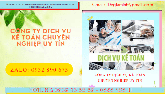 Dịch vụ kế toán chuyên nghiệp hỗ trợ doanh nghiệp tại Trà Vinh 6 Công ty dịch vụ kế toán chuyên nghiệp uy tín tại Trà Vinh