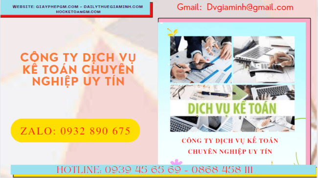 Công ty dịch vụ kế toán chuyên nghiệp uy tín tại Vĩnh Long