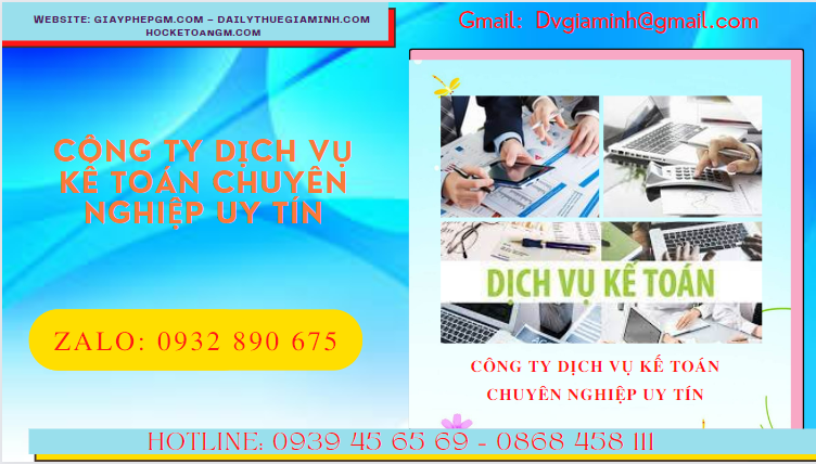 Công ty dịch vụ kế toán chuyên nghiệp uy tín tại Vĩnh Phúc