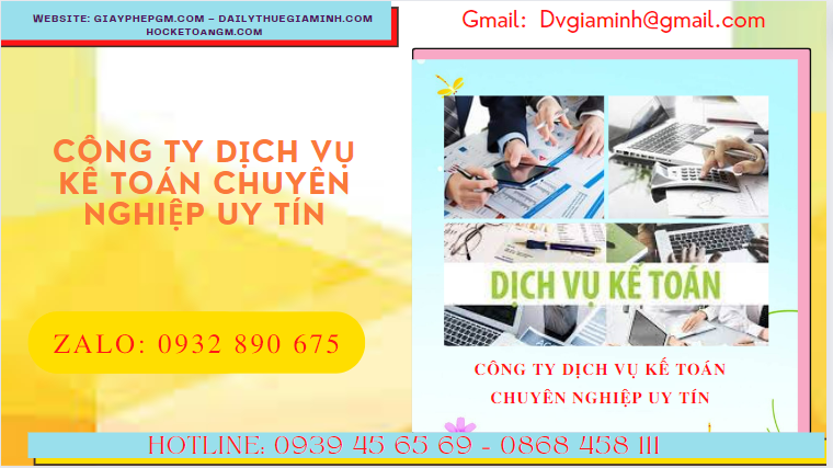 Công ty dịch vụ kế toán chuyên nghiệp uy tín tại Yên Bái
