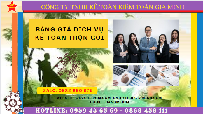 Báo Giá Chi Tiết Dịch Vụ Kế Toán Trọn Gói Cho Doanh Nghiệp Tại Bạc Liêu 6 Dịch vụ kế toán trọn gói Bạc Liêu năm 2023