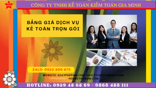 BẢNG BÁO GIÁ DỊCH VỤ KẾ TOÁN TRỌN GÓI TẠI KIÊN GIANG 6 Dịch vụ kế toán trọn gói Kiên Giang năm 2023