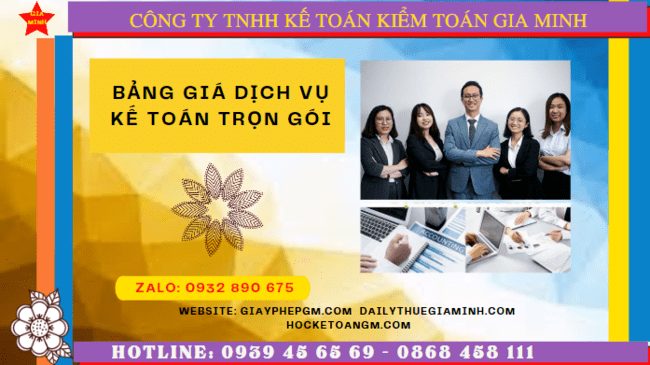 BẢNG BÁO GIÁ DỊCH VỤ KẾ TOÁN TRỌN GÓI TẠI LẠNG SƠN 6 Dịch vụ kế toán trọn gói Lạng Sơn năm 2023