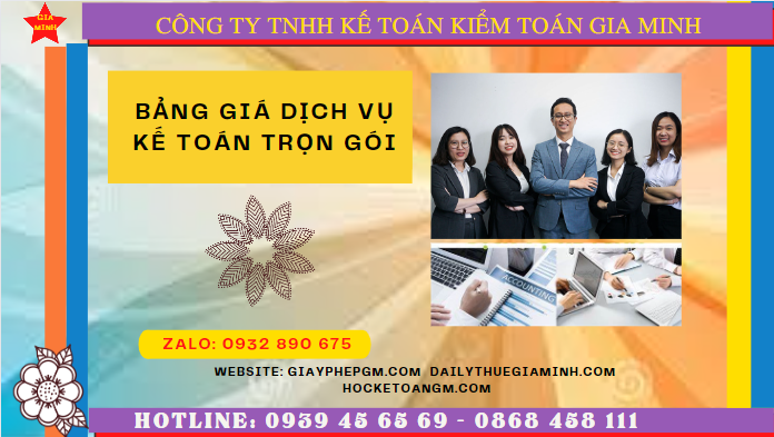 Bảng Báo Giá Dịch Vụ Kế Toán Trọn Gói Tại Lào Cai | Chất Lượng, Uy Tín, Tiết Kiệm 8 Bảng báo giá dịch vụ kế toán trọn gói tại Lào Cai