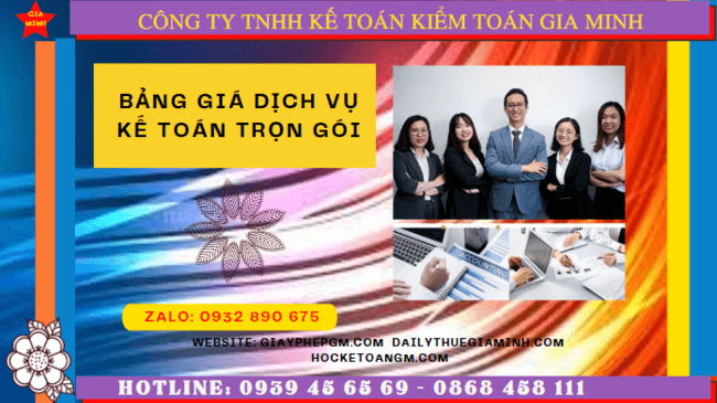 BẢNG BÁO GIÁ DỊCH VỤ KẾ TOÁN TRỌN GÓI TẠI QUẢNG NINH 6 Dịch vụ kế toán trọn gói Quảng Ninh năm 2023