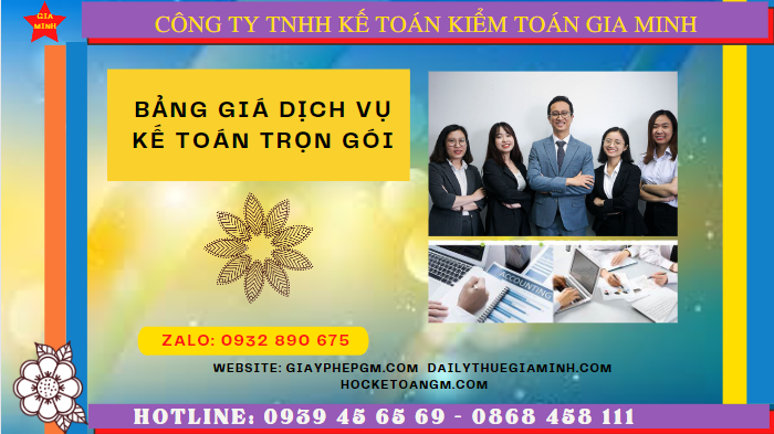 Dịch vụ kế toán trọn gói Thái Bình năm 2023