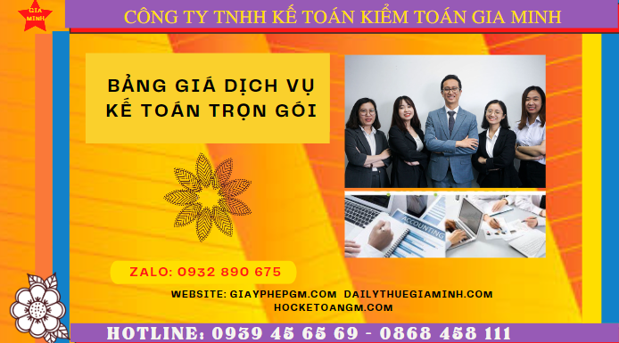 BẢNG BÁO GIÁ DỊCH VỤ KẾ TOÁN TRỌN GÓI TẠI TIỀN GIANG 6 Dịch vụ kế toán trọn gói Tiền Giang năm 2023