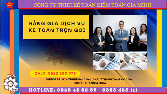 Dịch vụ kế toán trọn gói Tuyên Quang năm 2023