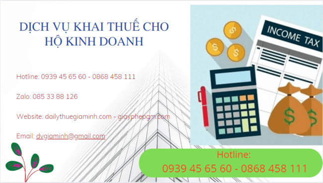 Dịch Vụ Khai Thuế Cho Hộ Kinh Doanh Bắc Ninh Uy Tín – Nhanh Gọn – Chính Xác 6 Dịch vụ khai thuế cho hộ kinh doanh tại Bắc Ninh