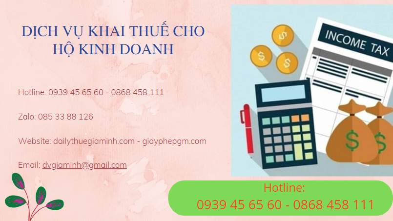 Dịch vụ khai thuế cho hộ kinh doanh tại Bình Phước