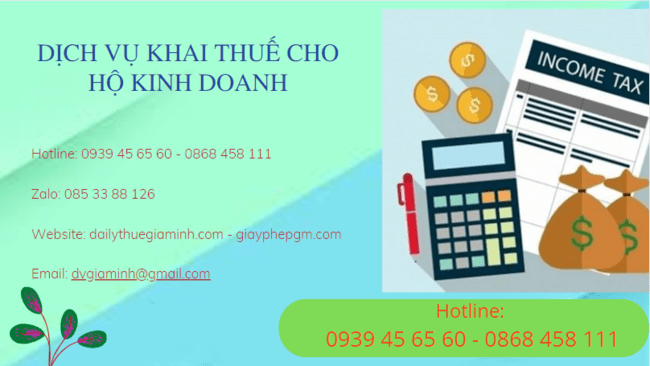 DỊCH VỤ KHAI THUẾ CHO HỘ KINH DOANH HÀ GIANG 6 Dịch vụ khai thuế cho hộ kinh doanh tại Hà Giang