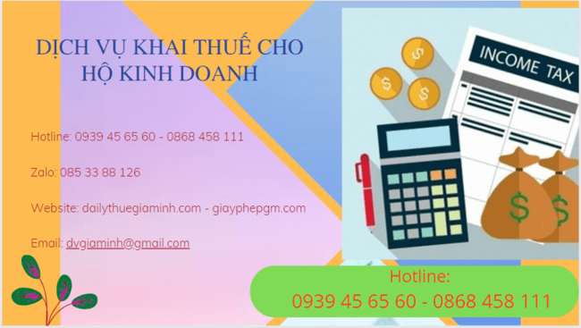 Dịch vụ khai thuế cho hộ kinh doanh tại Hà Nam