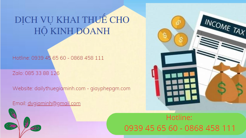 Dịch vụ khai thuế cho hộ kinh doanh tại Kon Tum