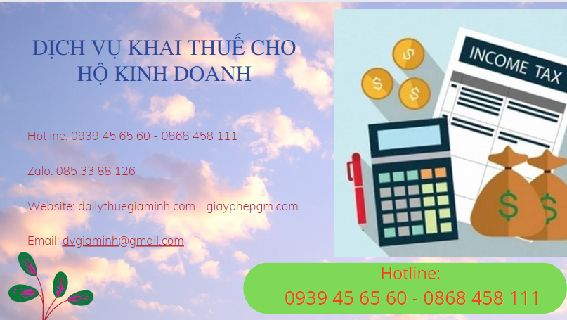 Dịch vụ khai thuế cho hộ kinh doanh tại Ninh Bình