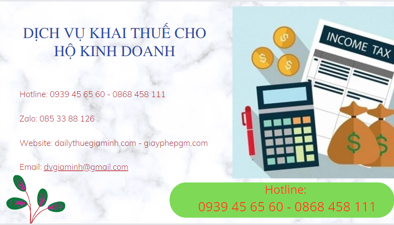 Dịch vụ khai thuế cho hộ kinh doanh sóc trăng 6 Dịch vụ khai thuế cho hộ kinh doanh tại Sóc Trăng