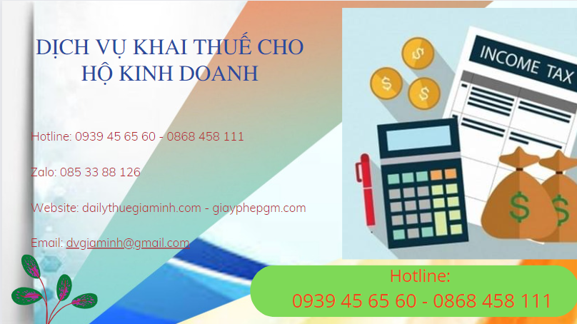 DỊCH VỤ KHAI THUẾ CHO HỘ KINH DOANH TP HƯNG YÊN 6 Dịch vụ khai thuế cho hộ kinh doanh tại TP Hưng Yên