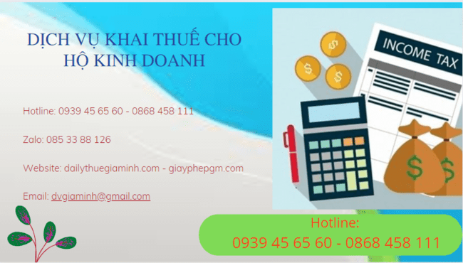 DỊCH VỤ KHAI THUẾ CHO HỘ KINH DOANH TT HUẾ 6 Dịch vụ khai thuế cho hộ kinh doanh tại TT Huế