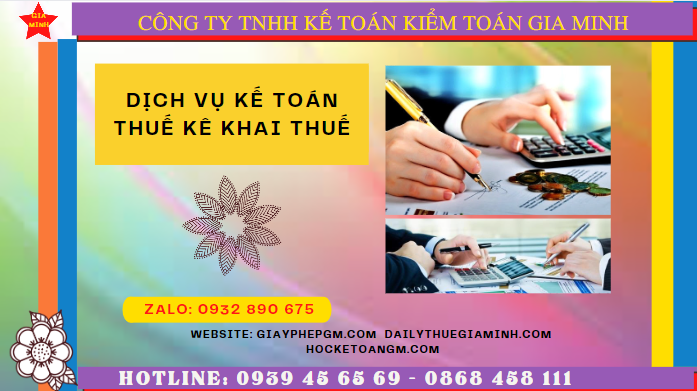 Dịch vụ làm báo cáo thuế hàng tháng tại Đắk Lắk
