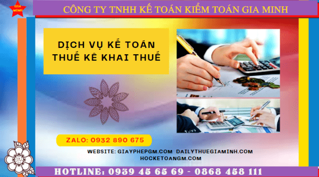 Dịch vụ làm báo cáo thuế hàng tháng tại Gia Lai