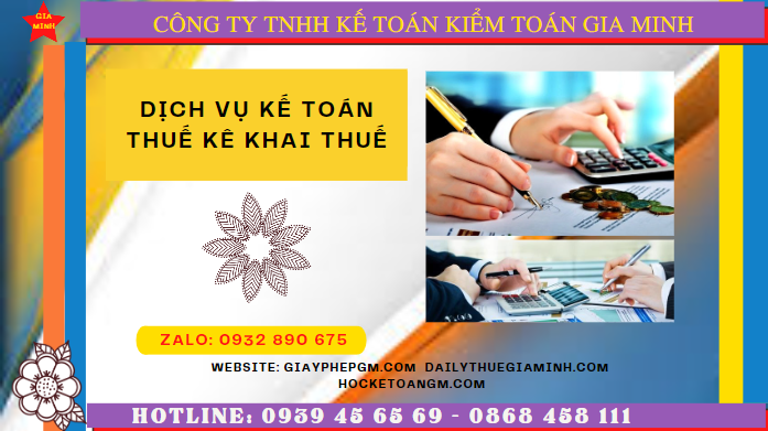 Dịch vụ làm báo cáo thuế hàng tháng tại Hà Giang