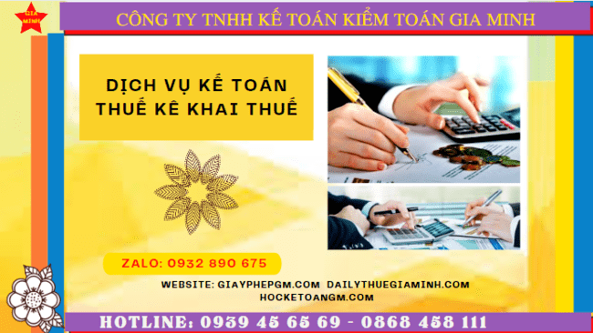 Dịch vụ làm báo cáo thuế hàng tháng tại Hải Dương