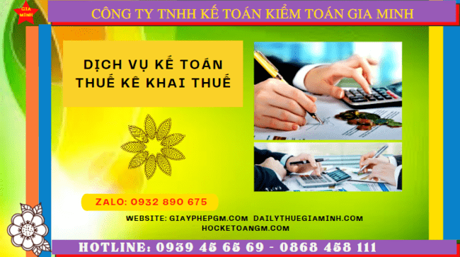 Dịch vụ làm báo cáo thuế hàng tháng tại Hải Phòng