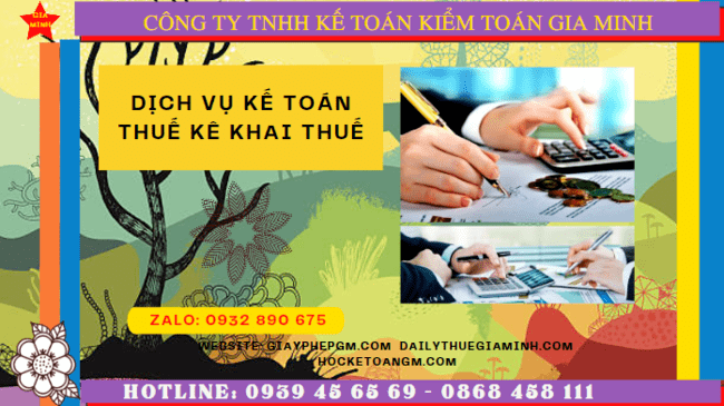 Dịch vụ làm báo cáo thuế hàng tháng tại Kiên Giang