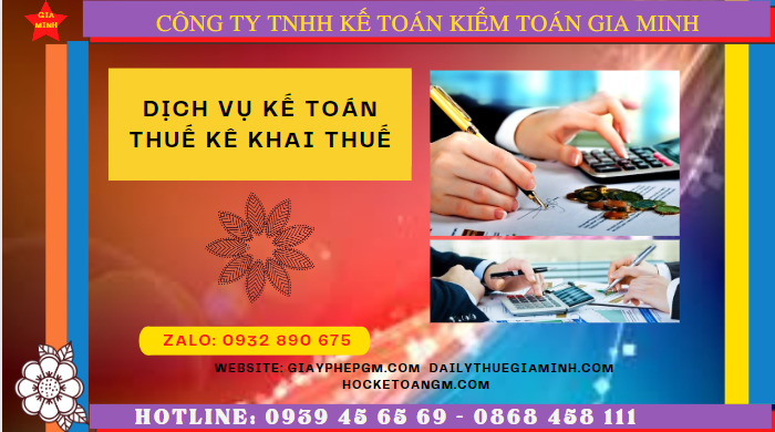 Dịch vụ làm báo cáo thuế hàng tháng tại Lai Châu