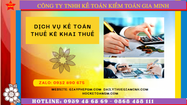 Dịch vụ làm báo cáo thuế hàng tháng tại Lâm Đồng