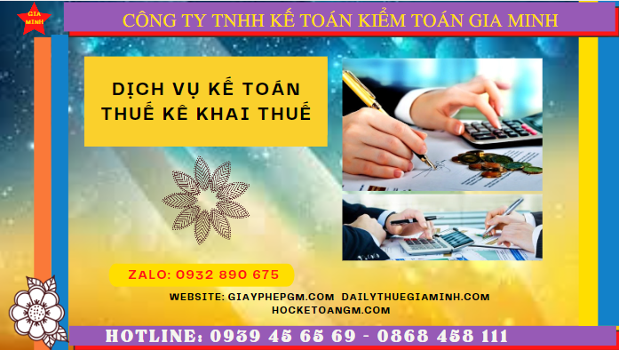 Dịch vụ làm báo cáo thuế hàng tháng tại Lào Cai