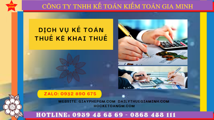 Dịch vụ kế toán thuế kê khai thuế lần đầu tại Nha Trang 6 Dịch vụ làm báo cáo thuế hàng tháng tại Nha Trang