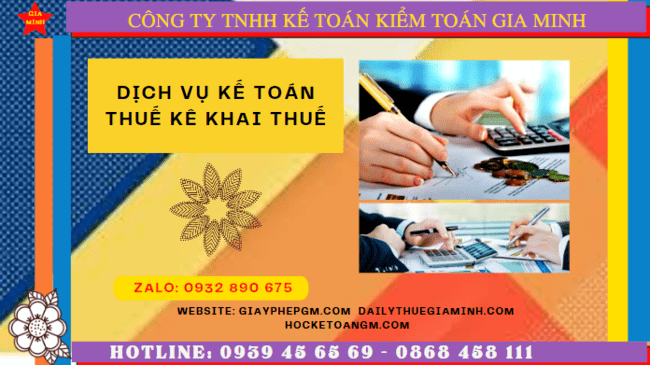 Dịch vụ làm báo cáo thuế hàng tháng tại Quảng Bình