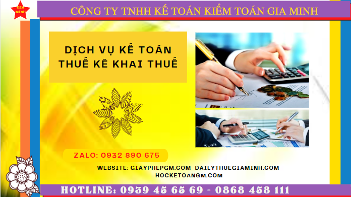 Dịch vụ làm báo cáo thuế hàng tháng tại Quảng Trị