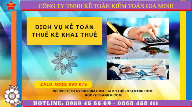 Dịch vụ làm báo cáo thuế hàng tháng tại Sơn La