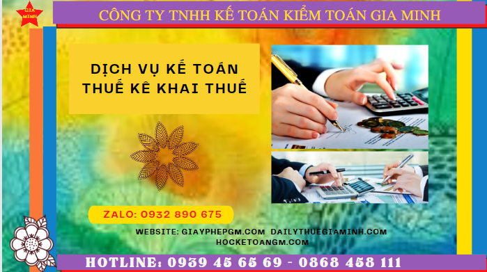 Dịch vụ làm báo cáo thuế hàng tháng tại Tiền Giang